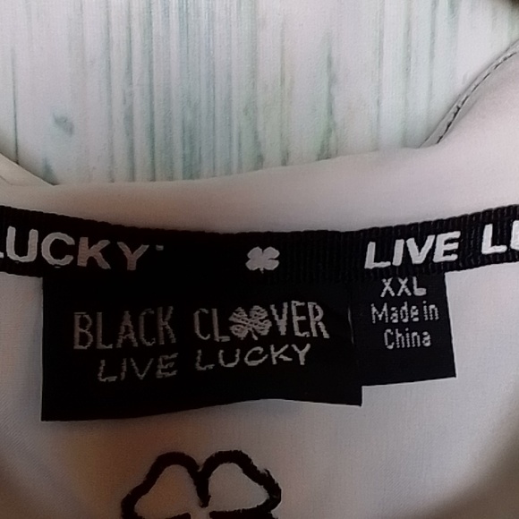 Black Clover Live Lucky white polo XXL - Picture 7 of 10